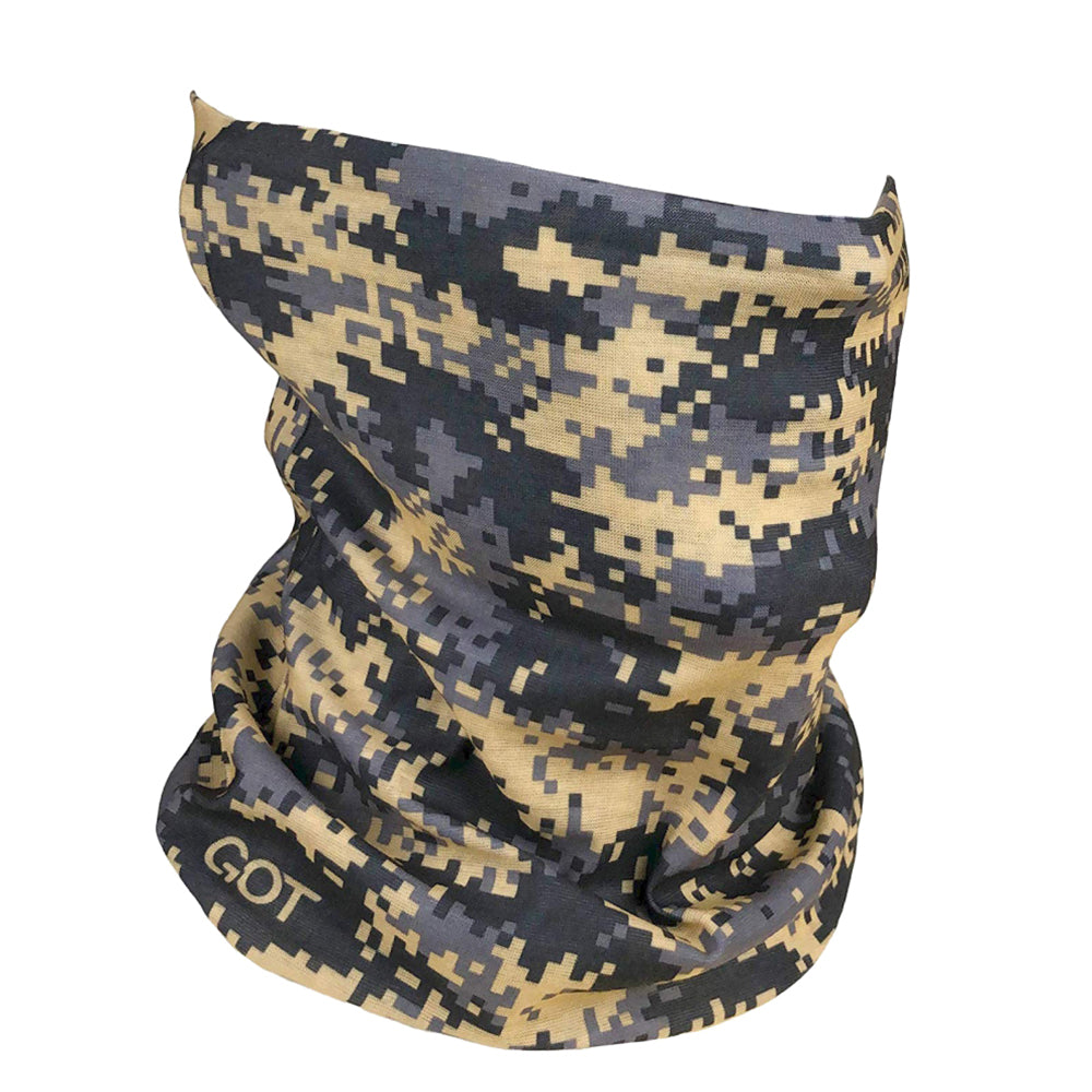 GOT® Multifunctional 16 ways to wear Face Mask - Digital Mud Camo