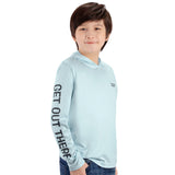 GOT® UPF 50+ Kids Hoodie - Sunset Blue
