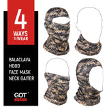 GOT® UPF 50+ Balaclava - Mud Digital Camo