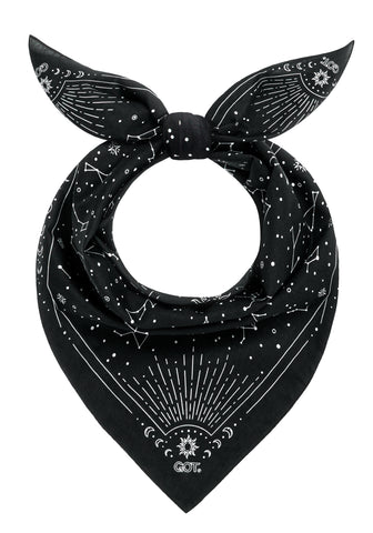 GOT® Cotton Bandana - Black Celestial