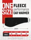 GOT® Polar Fleece Ear Warmer - Black