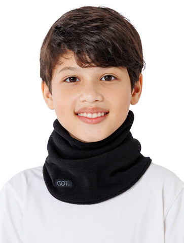 GOT® Kids Neck Warmer (Ages 7–12) - Black