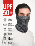 GOT® UV COOLING NECK GAITER - Black Paisley
