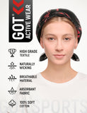 GOT® Cotton Bandana - Black Western Nature