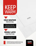 GOT® Polar Fleece Ear Warmer - White