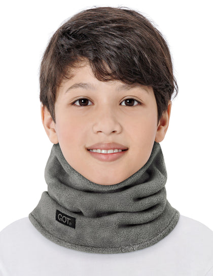 GOT® Kids Neck Warmer (Ages 7–12) - Gray