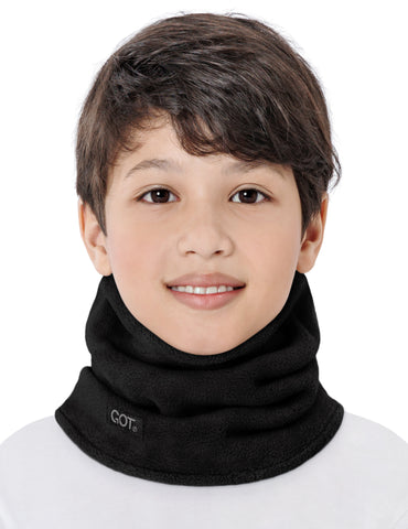 GOT® Kids Neck Warmer (Ages 7–12) - Black