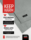 GOT® Kids Neck Warmer (Ages 3–6) - Gray