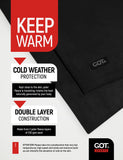 GOT® Kids Neck Warmer (Ages 3–6) - Black