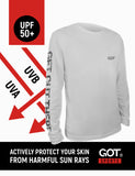 GOT® UPF 50+ American Flag - Gray