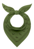 GOT® Cotton Bandana - Olive Green Origami