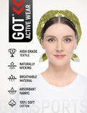 GOT® Cotton Bandana - Olive Sun Flower