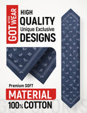 GOT® Cotton Bandana - Navy Origami