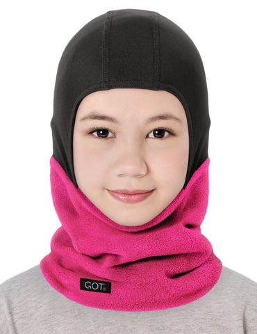 GOT® Kids Polar Fleece Balaclava (Ages 7-12) - Pink