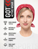 GOT® Cotton Bandana - Red Origami