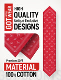 GOT® Cotton Bandana - Red Origami