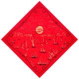 GOT® Cotton Bandana - Red Western Nature