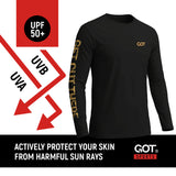 GOT® UPF 50+ Wild Catch - Black