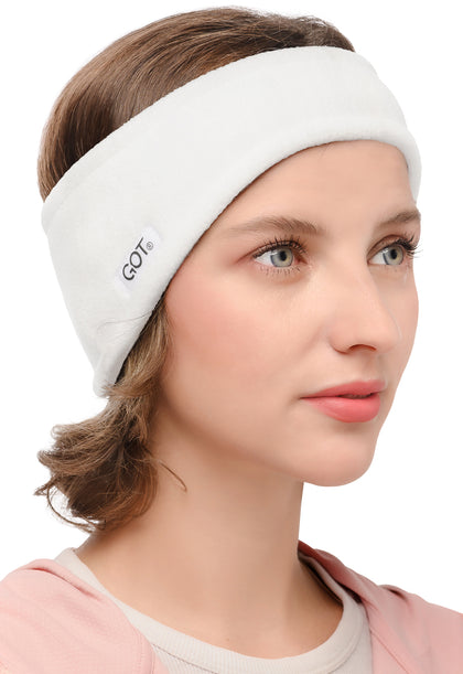 GOT® Polar Fleece Ear Warmer - White