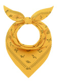 GOT® Cotton Bandana - Yellow Mustard Origami