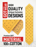 GOT® Cotton Bandana - Yellow Mustard Origami