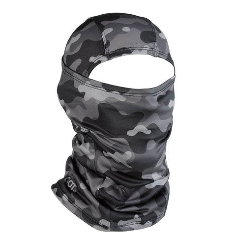 Helium Armour UPF50 Body Protective Battle Neck Gaiter for Fishing  / Airsoft (Color: Black Camo), Tactical Gear/Apparel, Wraps & Balaclavas