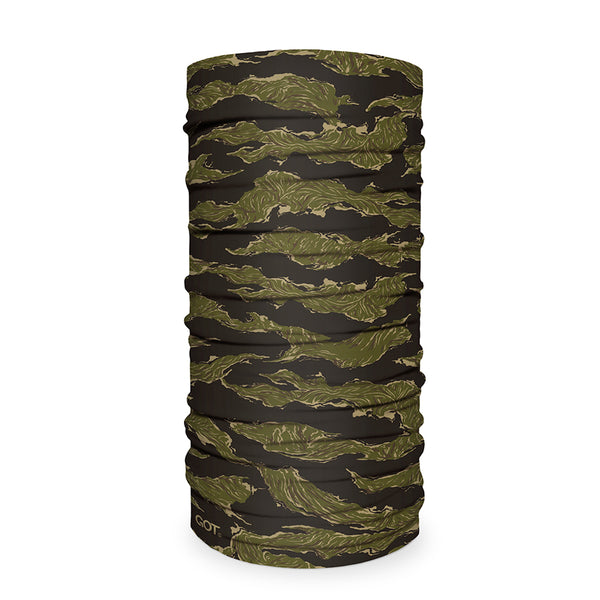 GOT® 16 ways to wear Tubular Face Mask - Green Brown Tiger